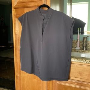 Figs Rafaela charcoal scrub top size Medium